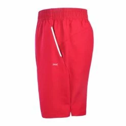 DUC Hunter Men’s Tennis Shorts (Red) -Boxing Elegant Butikk m2004 red duc hunter mens tennis short side 1000 1000