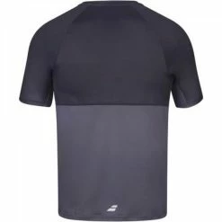 Babolat Men’s Compete Crew Neck Tennis Tee W/ UPF 50+ Performance Polyester(Black/Magnet) 5 Babolat Men’s Compete Crew Neck Tennis Tee W/ UPF 50+ Performance Polyester(Black/Magnet) -Boxing Elegant Butikk mens tennis tee black magnet back 1000 1000