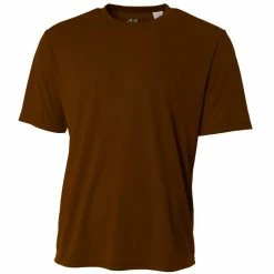 A4 Men’s Performance Crew Shirt (Brown)