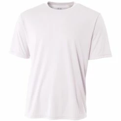 A4 Men’s Performance Crew Shirt (White)