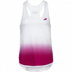 Babolat Girls Compete Tennis Tank Top W/ Moisture-Wicking Performance Polyester