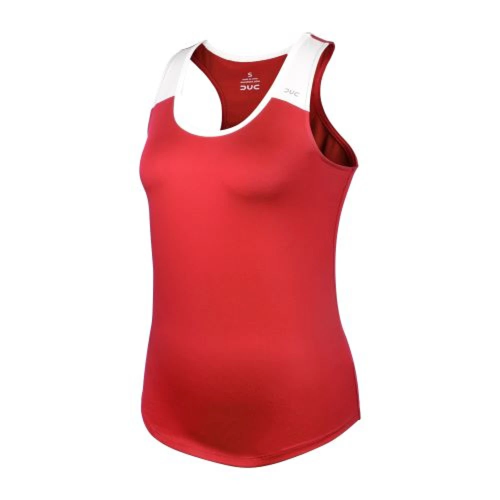 DUC Christie Women’s Tennis Tank (Red/White) 3 DUC Christie Women’s Tennis Tank (Red/White)
