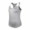 DUC Christie Women’s Tennis Tank (Silver/White) [SALE] -Boxing Elegant Butikk w2001 slw duc christie tennis tank silver whitefront 1000 1000