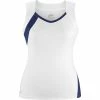 DUC Wink Women’s Tank (Wht/Nvy) [SALE] -Boxing Elegant Butikk wink front navy web 1000 1000