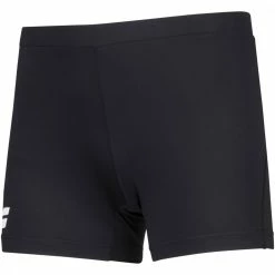 Babolat Women’s Compete Tennis Shorty W/ Moisture Wicking Polyester (Black/Black)
