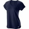 Wilson Women’s Tennis Training V-Neck Tee (Peacoat) 2 Wilson Women’s Tennis Training V-Neck Tee (Peacoat) -Boxing Elegant Butikk wra775906 wilson womens tennis training v neck peacoat 1000 1000