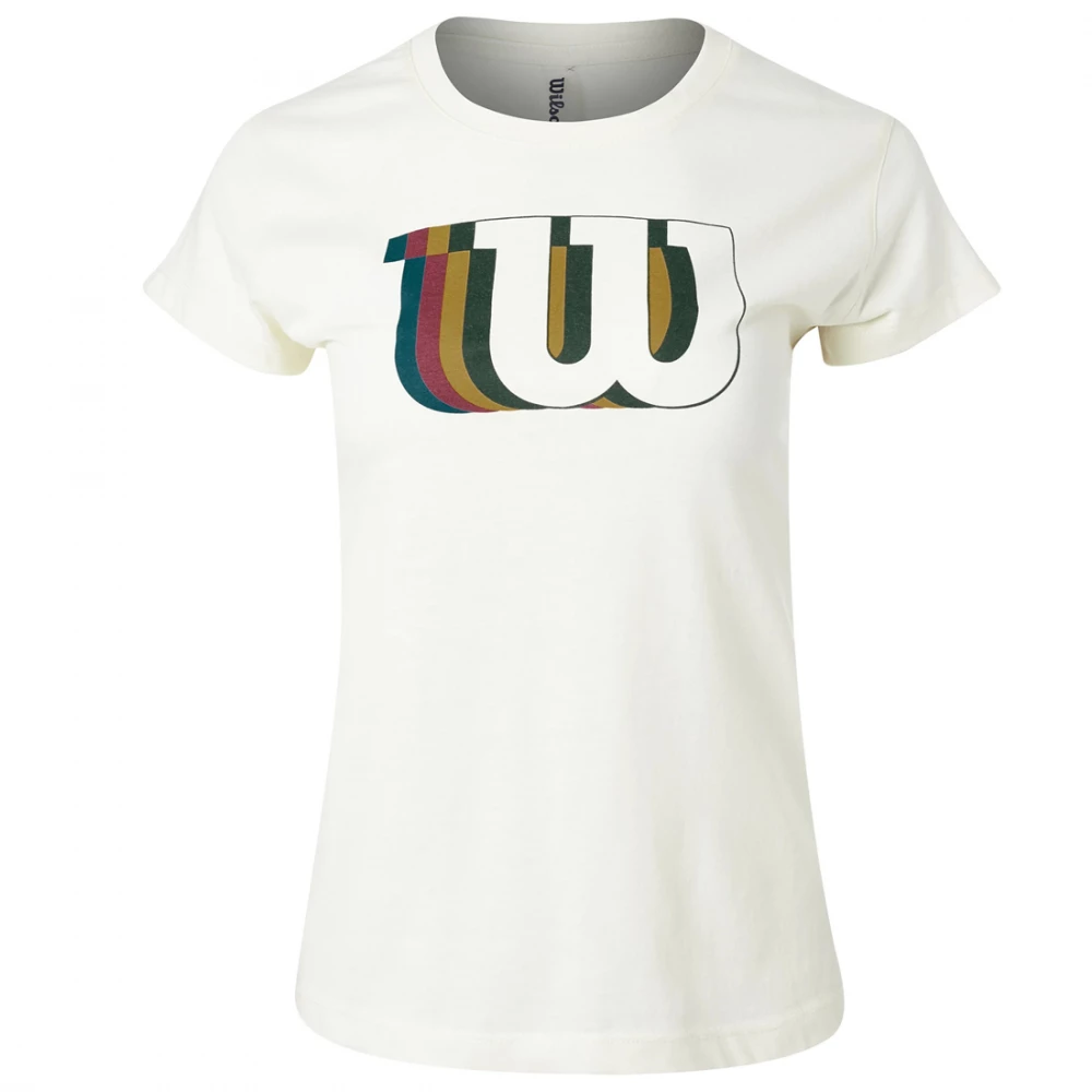 Wilson Women’s Blur W Tech Tennis Tee (Ivory)
